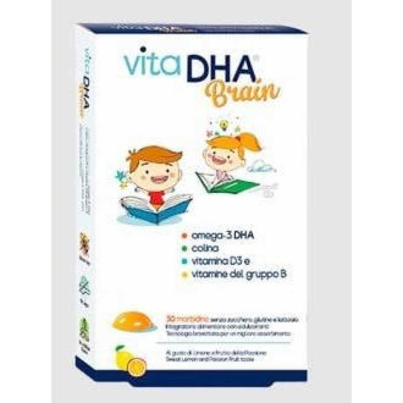 Vitadha Brain Fresa - Limon 30comp. Mast - Uga Nutraceuticals