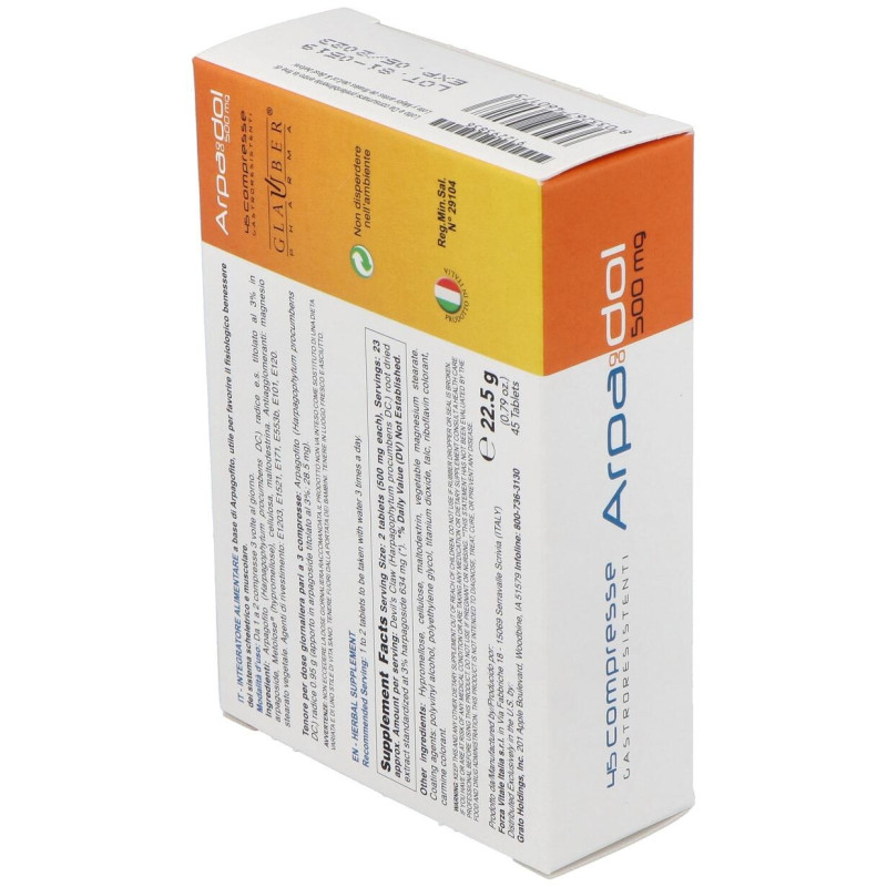 Arpagodol 45comp - Glauber Pharma