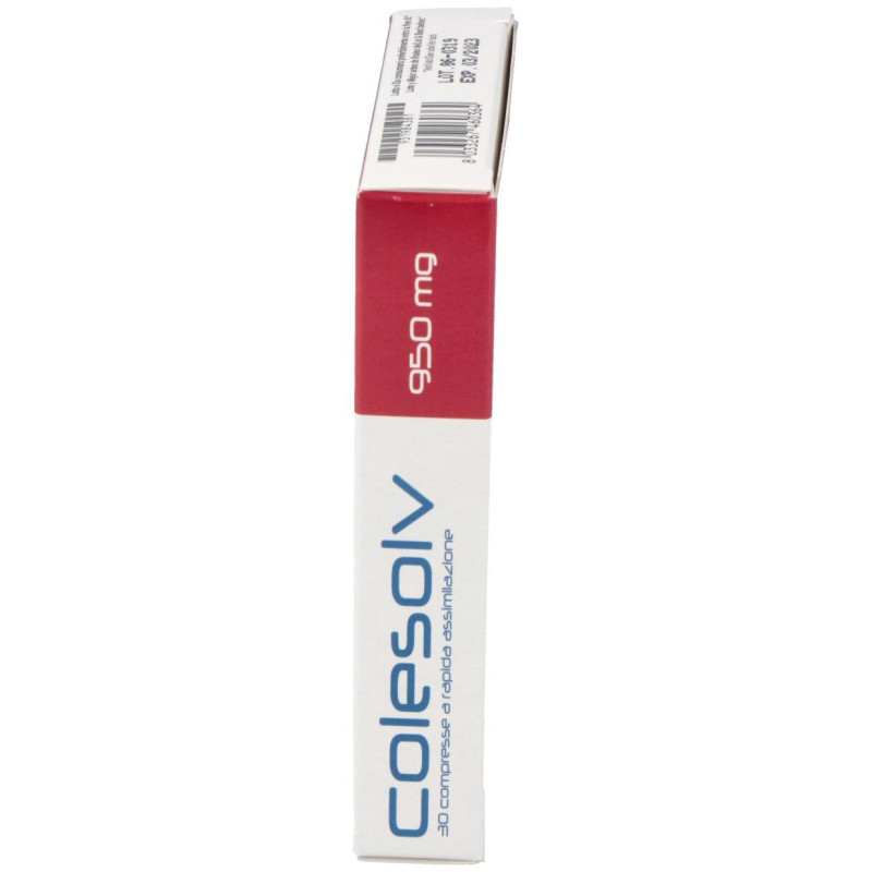 Colesolv 30comp - Glauber Pharma