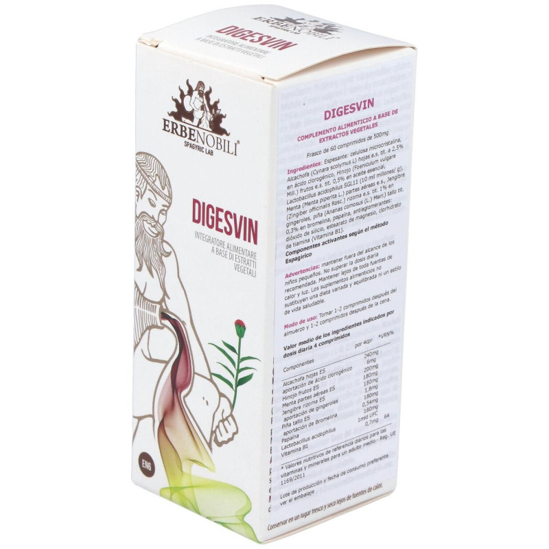 Digesvin Compost Digestivo 60comp - Erbenobili