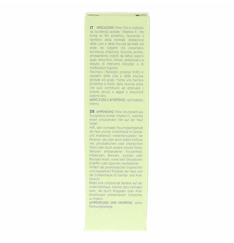 Filme Olio Hidratante y Protector Piel y Mucosas (1 Envase 30 ml) - Otros Laboratorios