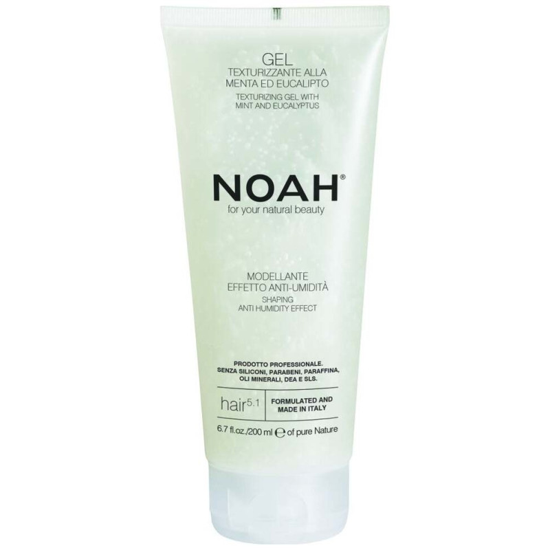 Gel Texturizante con Menta y Eucalipto Hair 5.1 200ml - Noah