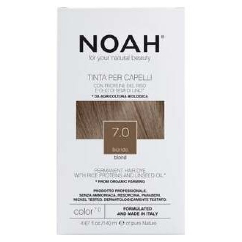 Tinte Capilar Rubio 7.0 140ml - Noah