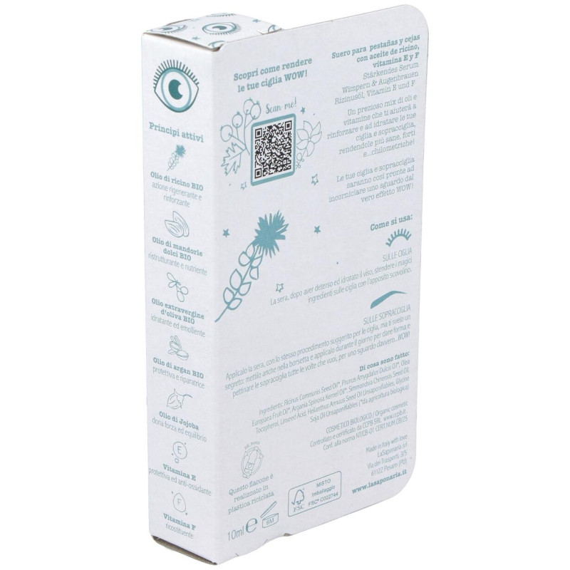 La Saponaria Serum Wow Fortalecedor Pestañas Y Cejas 10Ml
