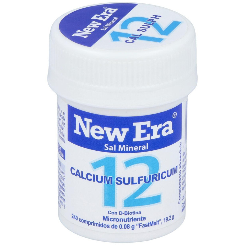 Sal Schussler Nº12 Calcium Sulfuricum 240comp. 2 - New Era