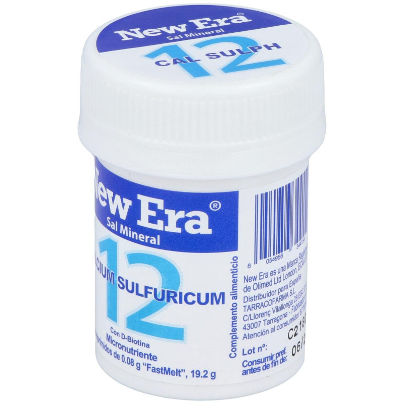 Sal Schussler Nº12 Calcium Sulfuricum 240comp. 2 - New Era