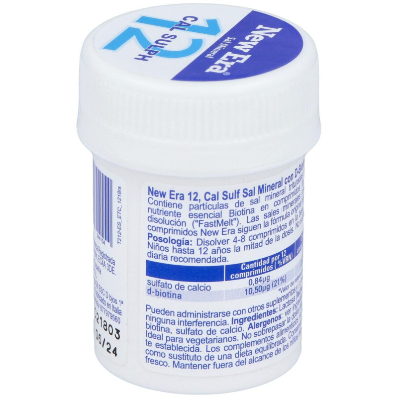 Sal Schussler Nº12 Calcium Sulfuricum 240comp. 2 - New Era