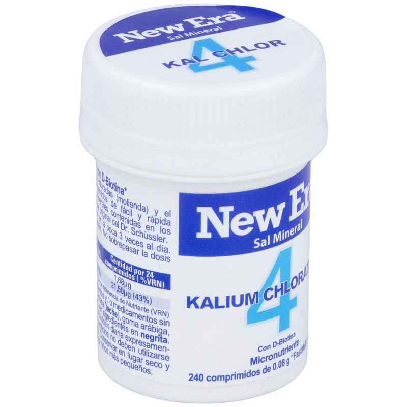 Schüssler Nr.4 Kalium Chloratum 240comp - New Era