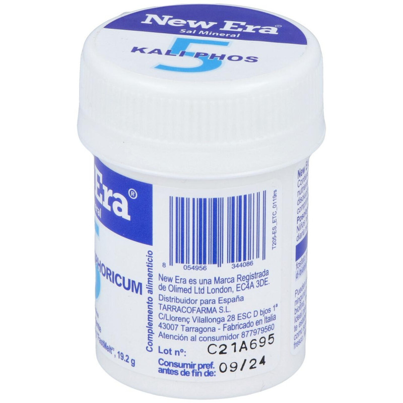 Schüssler Nr.5 Kalium Phosphoricum 240comp - New Era