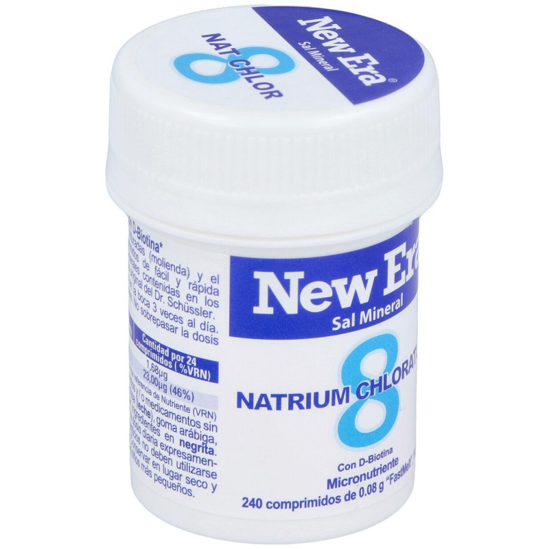 New Era Schüssler Nr.8 Natrium Chloratum 240Comp