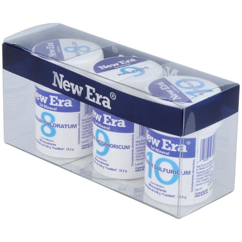 Schussler Trio Metabolismo Sales 8+9+10 - New Era