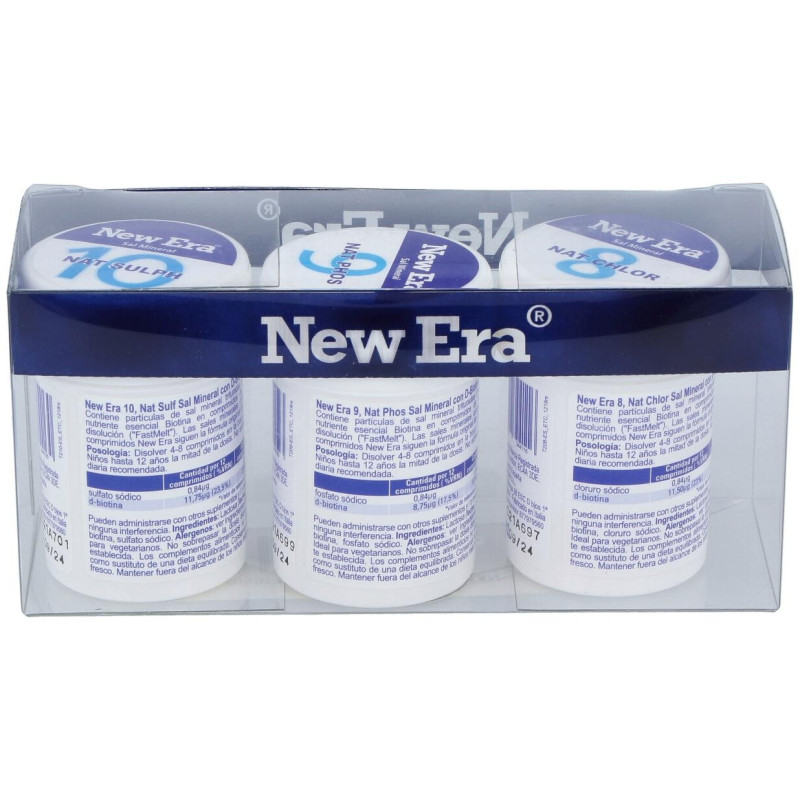 Schussler Trio Metabolismo Sales 8+9+10 - New Era