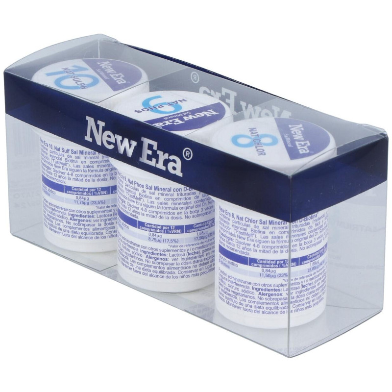 Schussler Trio Metabolismo Sales 8+9+10 - New Era