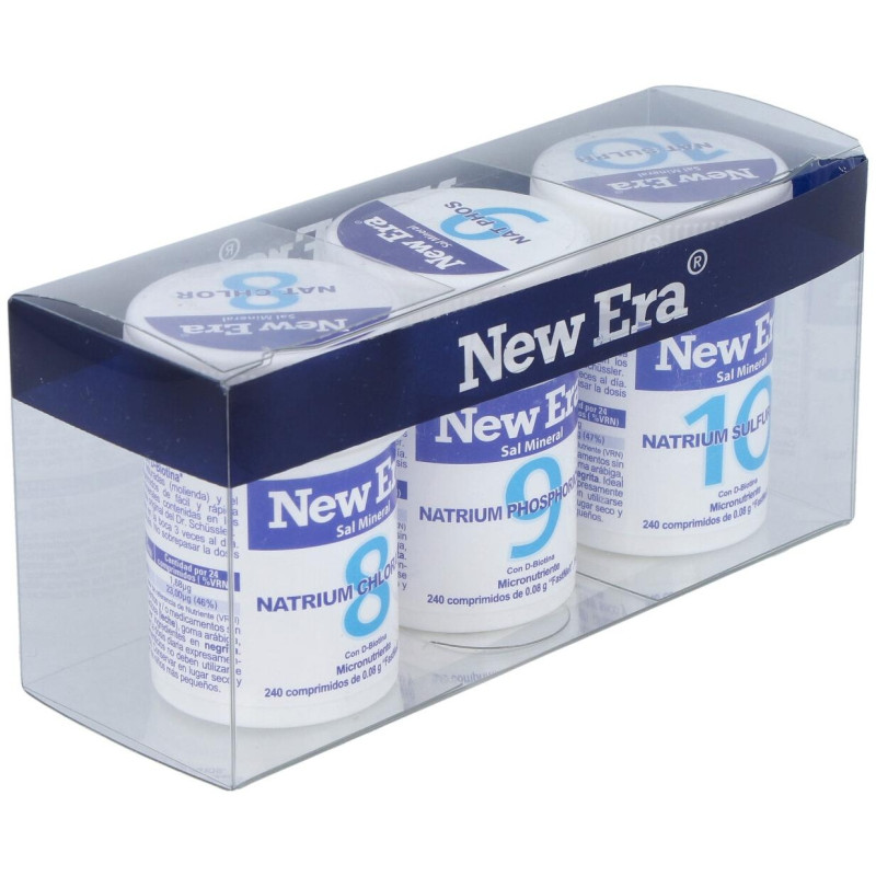 Schussler Trio Metabolismo Sales 8+9+10 - New Era