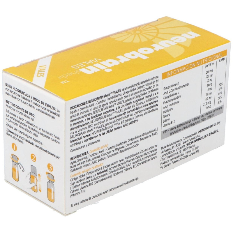 Neurobrain Bebibles 10 Ampollas - Shedir