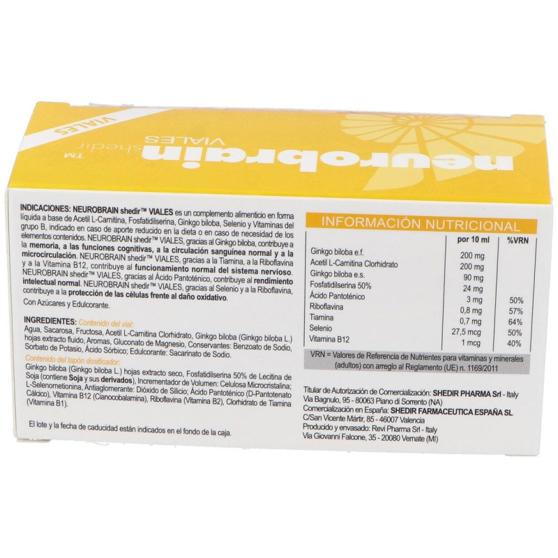 Neurobrain Bebibles 10 Ampollas - Shedir