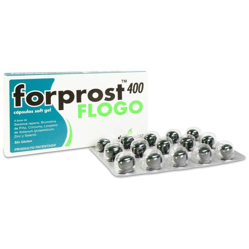 Forprost 400 Flogo Suplemento para la Salud Prostática en Cápsulas - Shedir