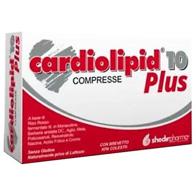 Cardiolipid 10 Plus Suplemento Dietético en Cápsulas - Shedir