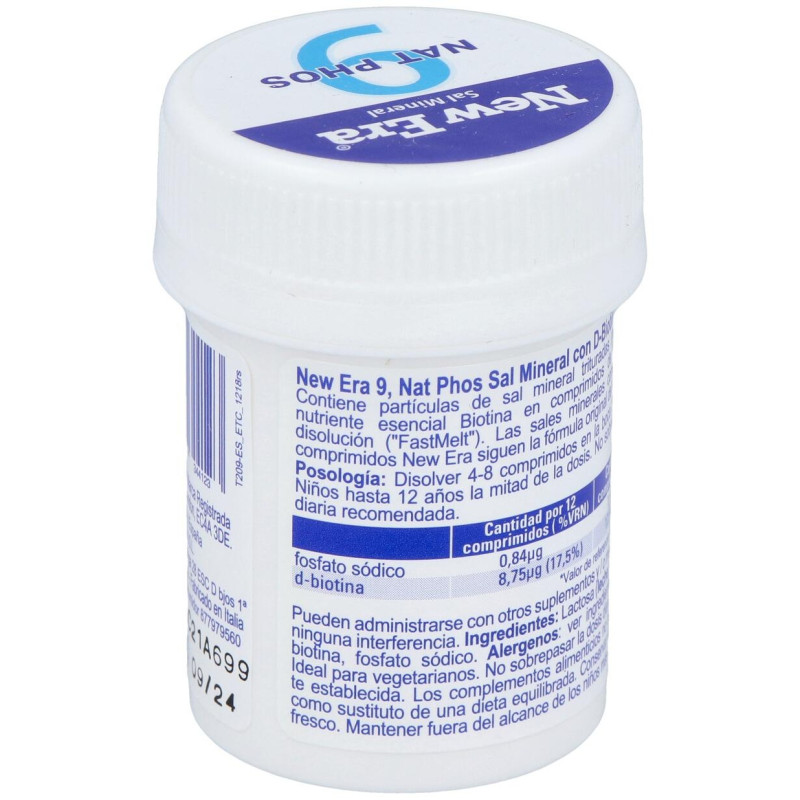 Sal Schussler Nº9 Natrium Phosphoricum 240Comp.