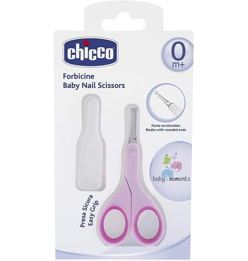 Chicco Tijeras Seguridad Uñas (recien Nacido Rosa) - Chicco Española - Infantil