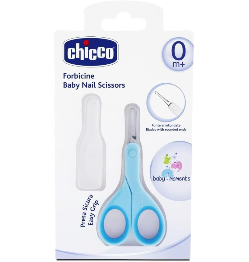 Chicco Tijeras Seguridad Uñas (recien Nacido Azul) - Chicco Española - Infantil