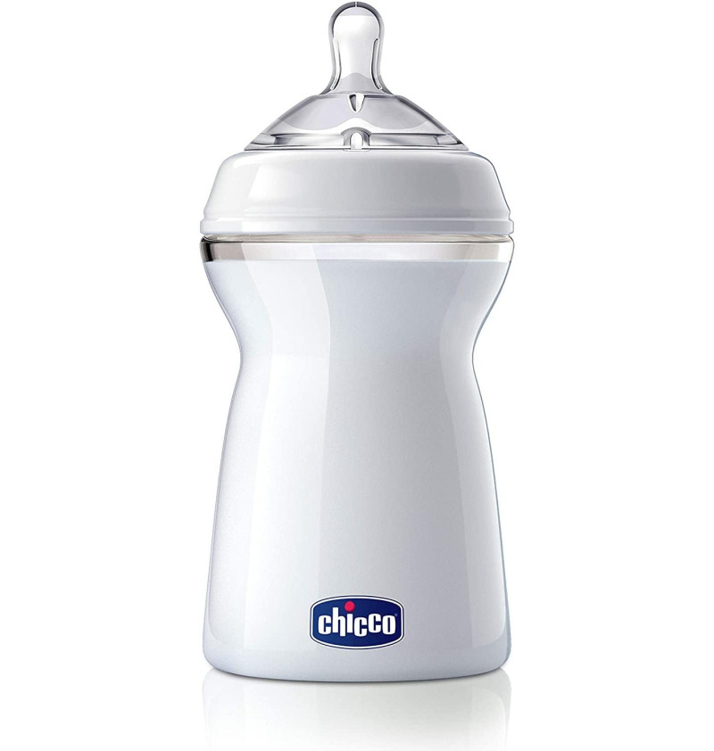 Biberon Plastico Pp T Silicona - Chicco Nf Flujo Rapido (6 M+ 330 Ml)