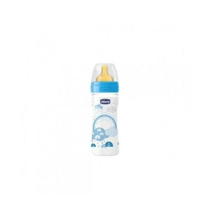 Biberon Pp T Caucho - Chicco Flujo Medio (2M+ 250 Ml Unisex)