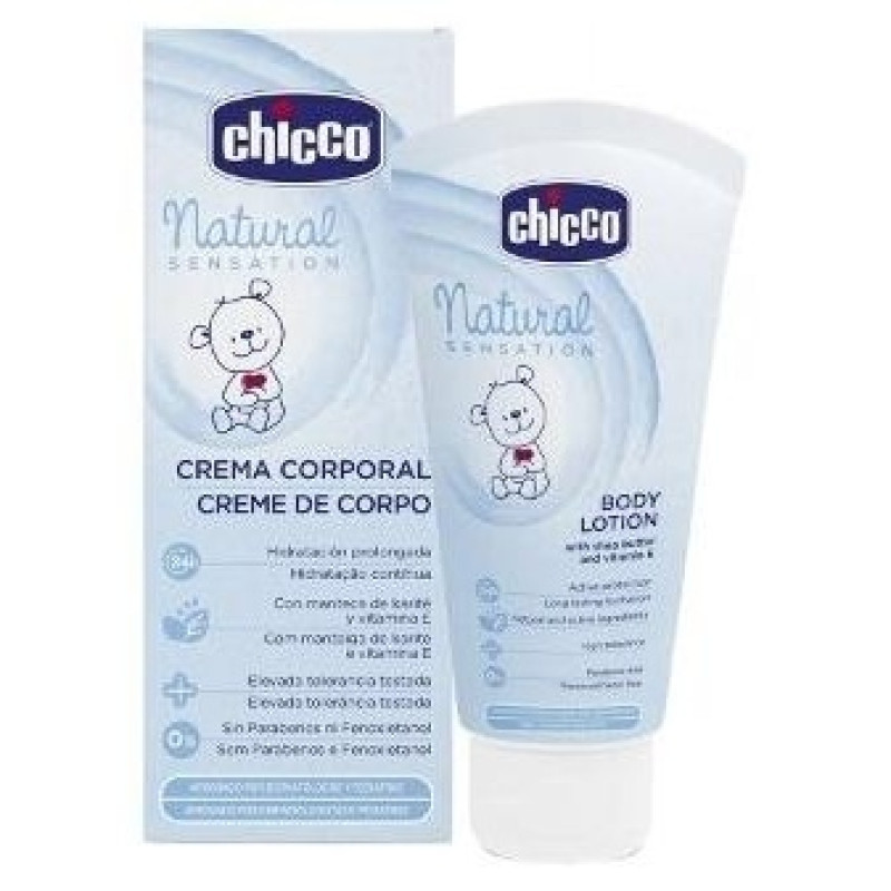 Chicco Natural Sensation Crema Corporal 150 ml - Sin Marca