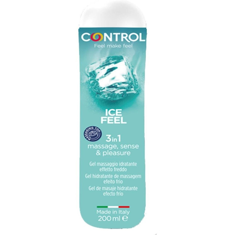Ice Feel 3 en 1 Gel de Masaje Hidratante 200ml - Control