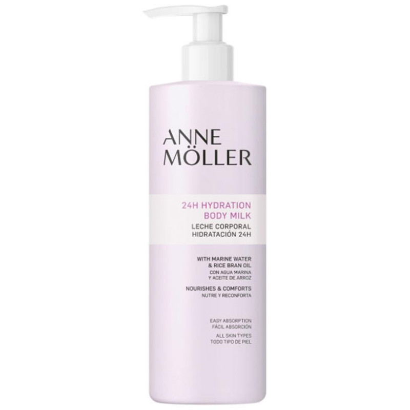 Body Essentials Leche Corporal Hidratación 24H 400 Ml