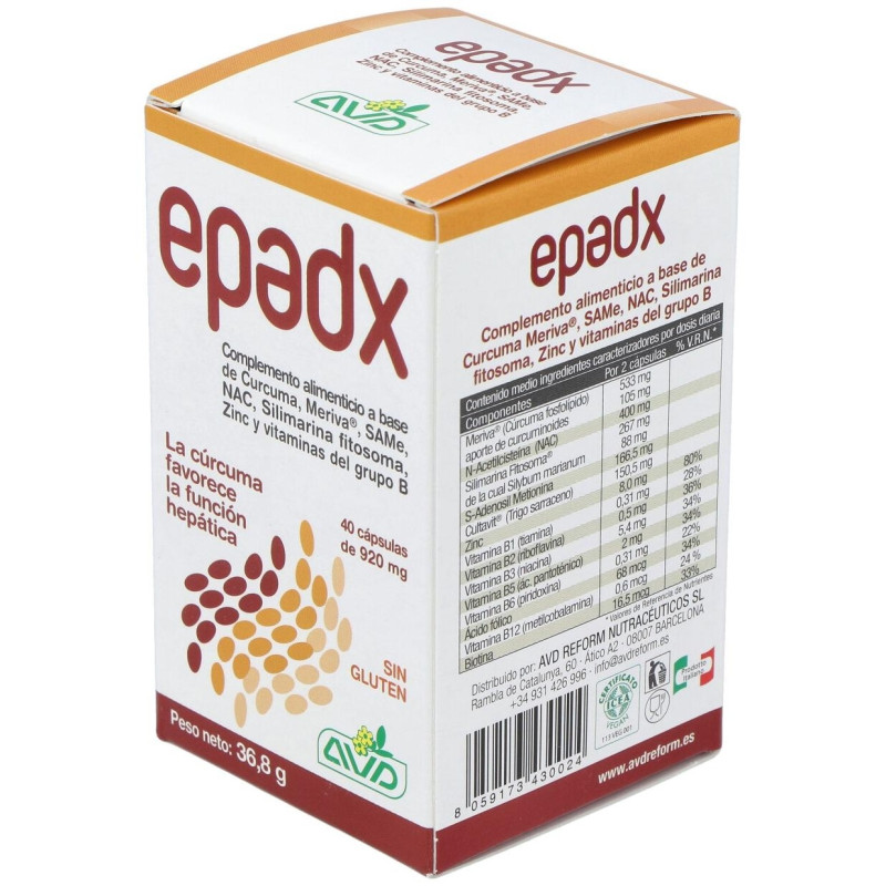 Avd Epadx 920mg 40 Cápsulas - Avd Reform