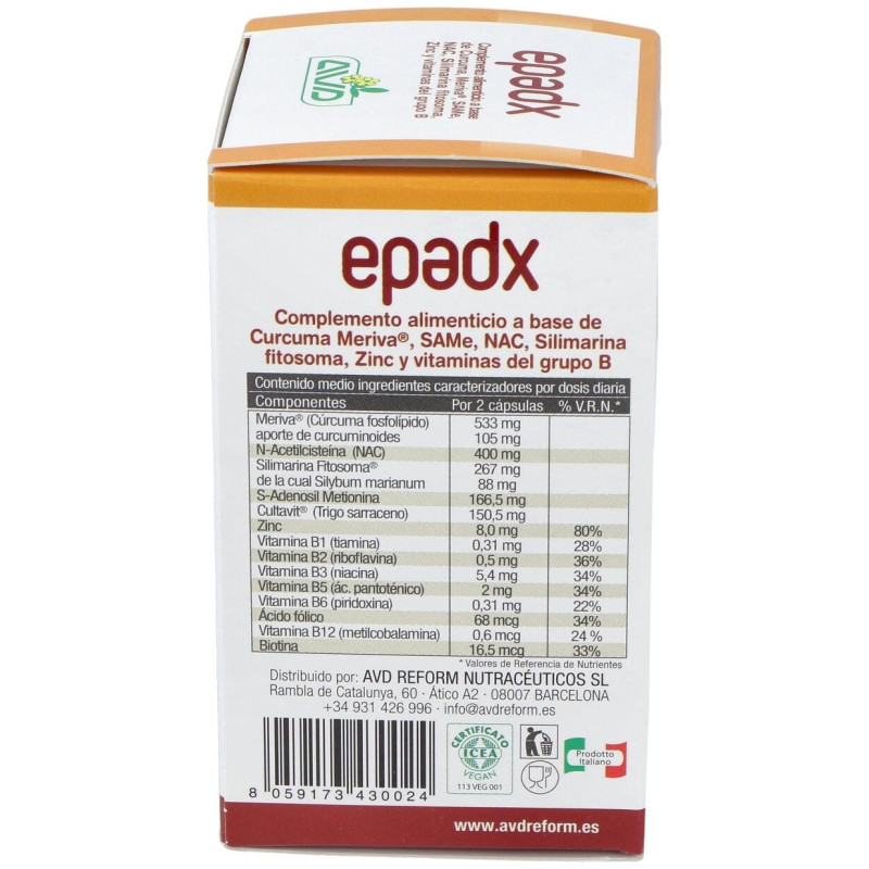 Avd Epadx 920mg 40 Cápsulas - Avd Reform