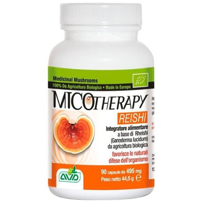 Micoteraphy Reishi 495 mg 90 Cápsulas Avd - Avd Reform