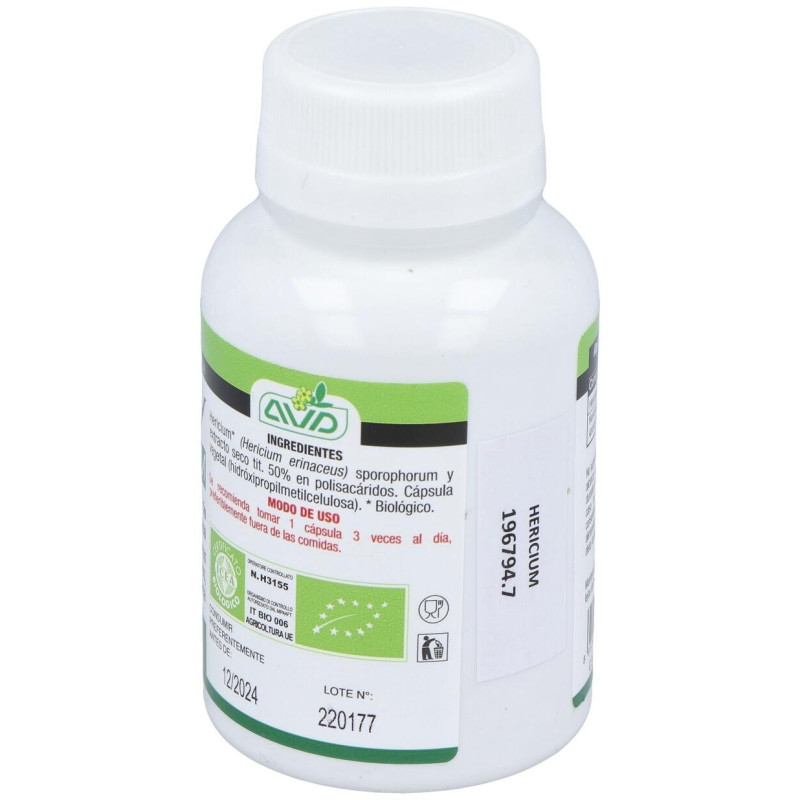 Micoteraphy Hericium 595 mg 90 Cápsulas Avd - Avd Reform