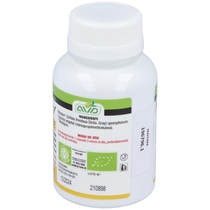 Micoteraphy Maitake 595 Mg 90 Capsulas Avd