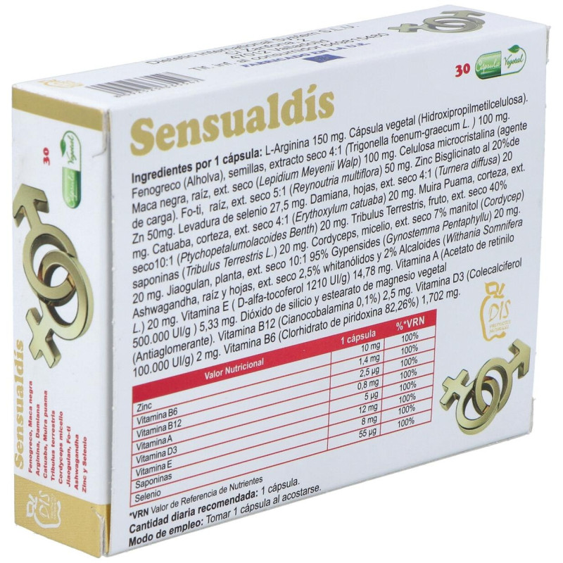 Dis Sensualdis Dis 30Caps