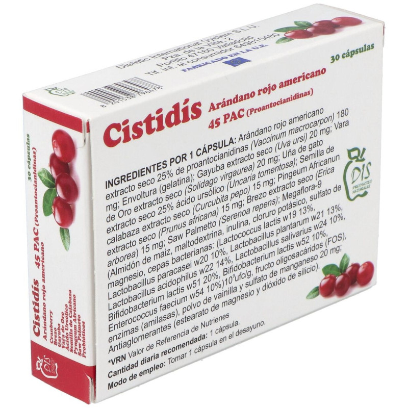 Cistidis 30cap - Dis Productos Naturales