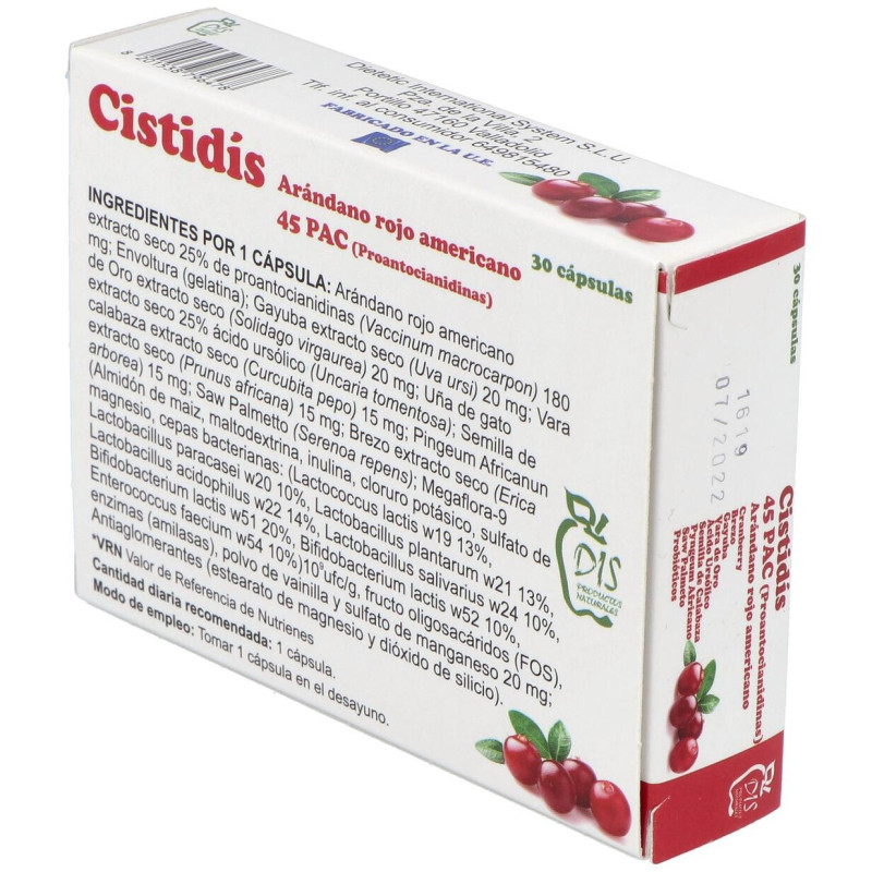 Cistidis 30cap - Dis Productos Naturales