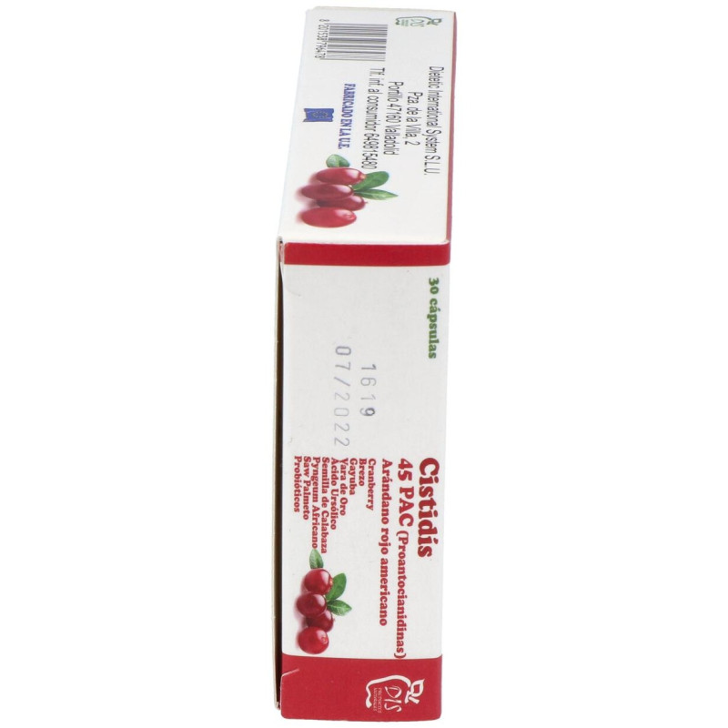 Cistidis 30cap - Dis Productos Naturales