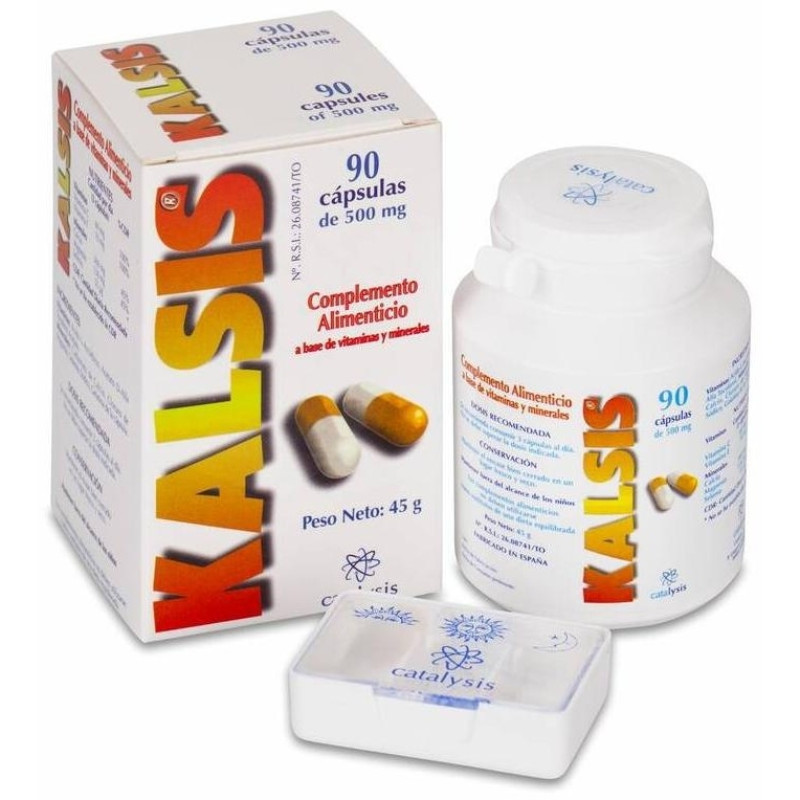Kalsis, 90 Cápsulas - Catalysis