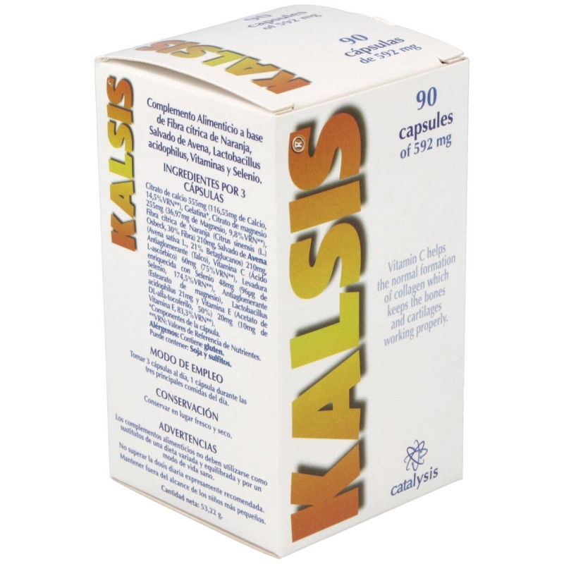 Kalsis, 90 Cápsulas - Catalysis