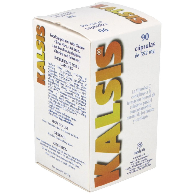 Kalsis, 90 Cápsulas - Catalysis