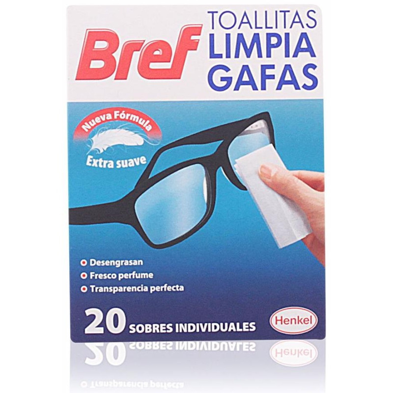 Toallitas Limpiagafas, Pañuelos de Papel Bref - Perfumes Club - Bref