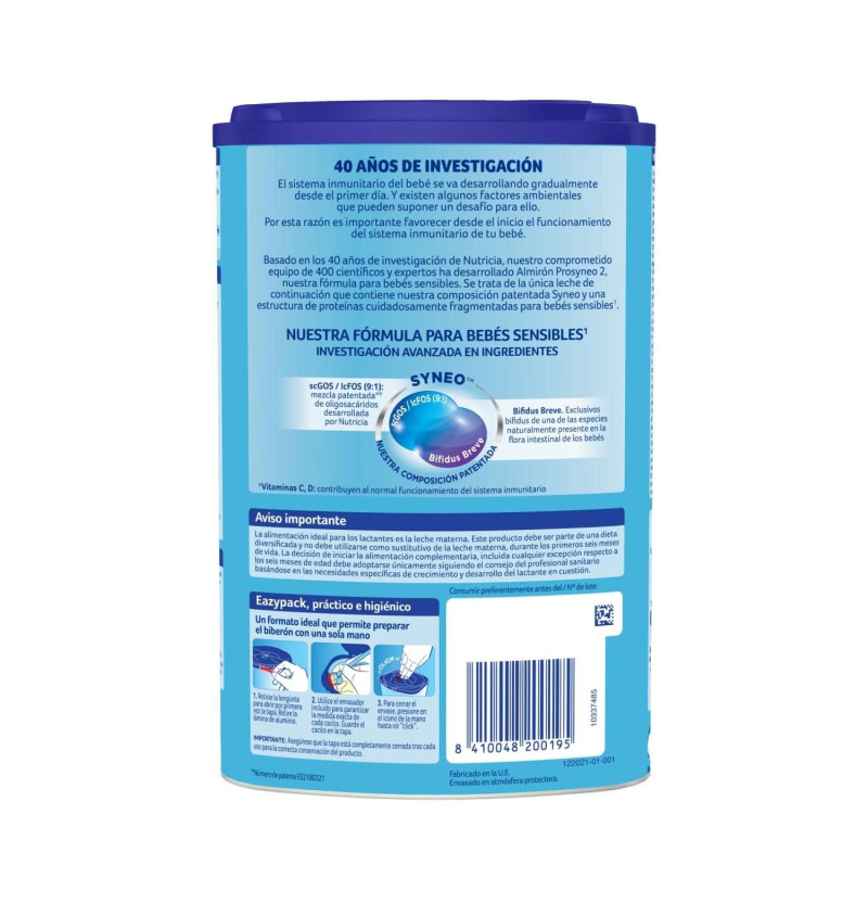 Almiron Prosyneo 2 (1 Envase 800 G)