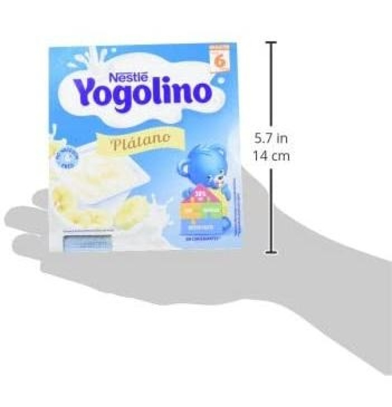 Nestle Yogolino (4 Envases 100 g Sabor Platano) - Nestlé