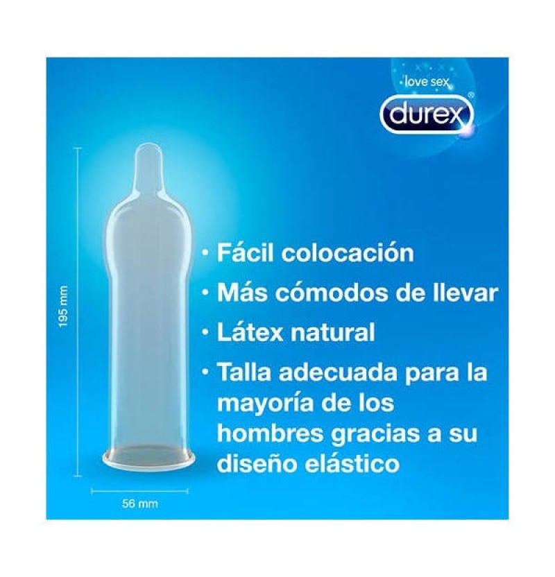 Durex Natural Plus - Preservativos (12 Preservativos 2 Cajas) - Reckitt Benckiser