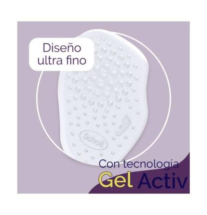 Scholl Party Feet Apoyo Almohadilla Plantar - con Tecnologia Gelactiv (1 Par) - Reckitt Benckiser