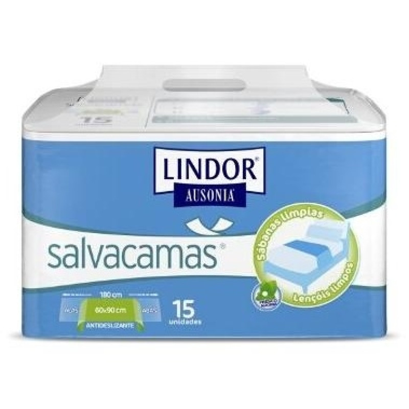 Ausonia® Lindor® Salvacamas 60cmx180cm 15uds - Salvacamas