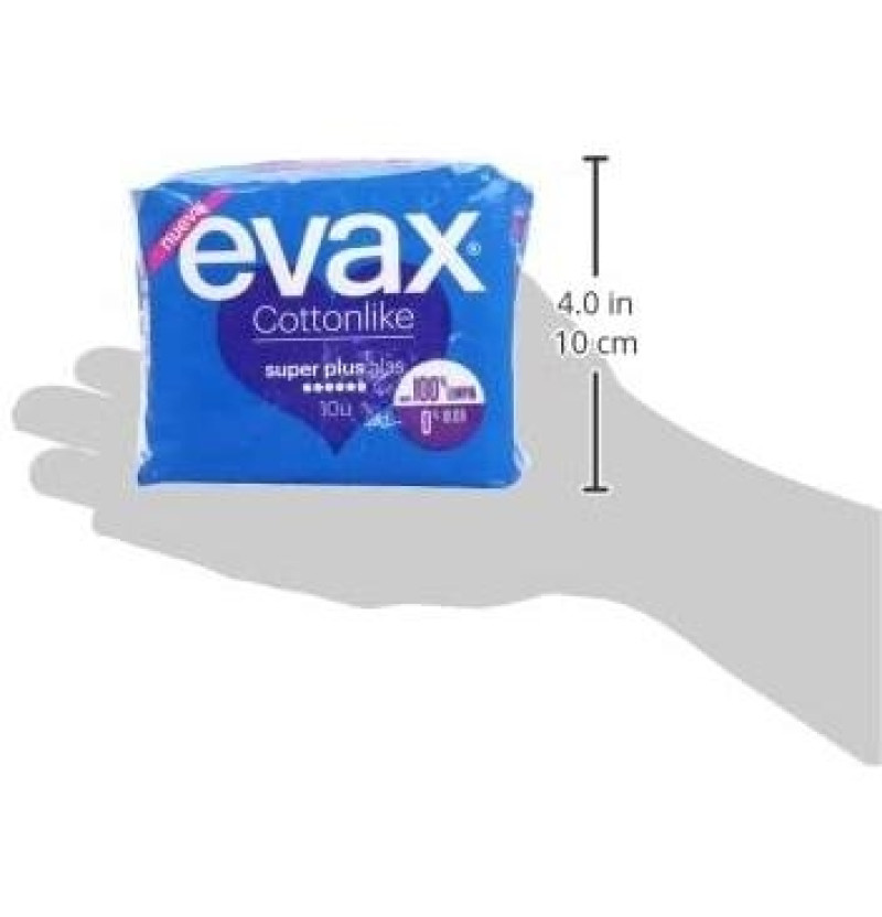 Compresas Higienicas Femeninas - Evax Cottonlike (superplus 10 Compresas) - Procter&gamble España S.a