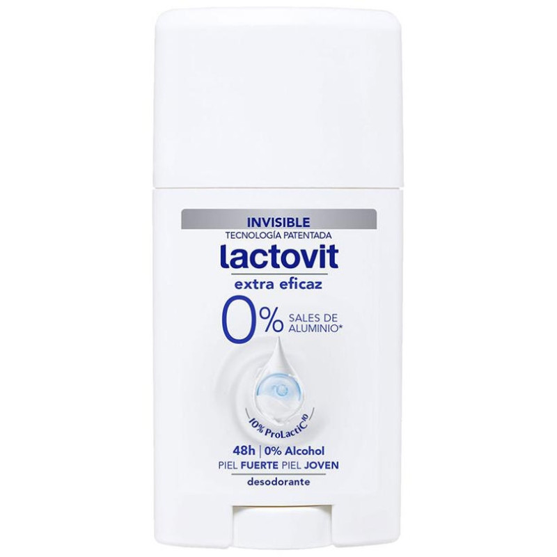 Original Extra Eficaz 0% Deodorant Stick, Desodorantes Lactovit - Perfumes Club - Lactovit